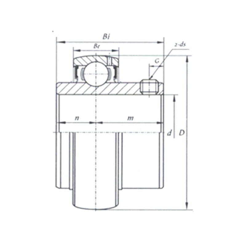 UC200 Series	 Stainless Steel Insert Ball Bearings