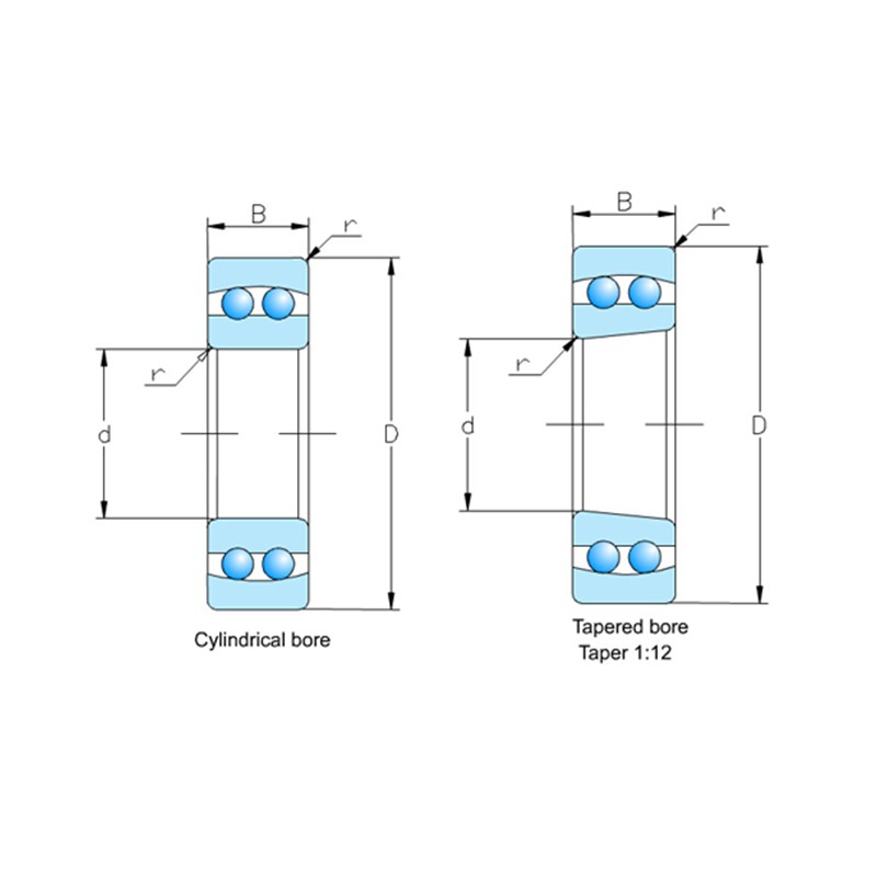 1200 Series	 Self Aligning Ball Bearing