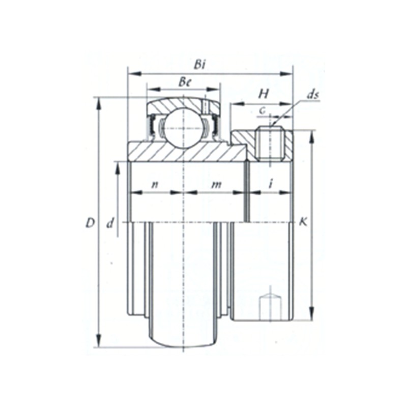 NA Series	 Stainless Steel Insert Ball Bearings