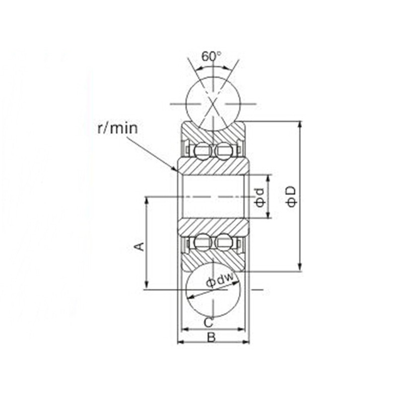 LFR Series	 Track Roller Bearings