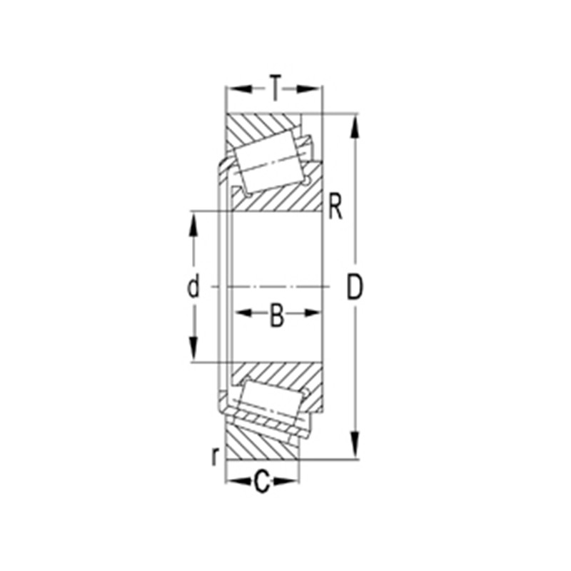 Inch Tapered Roller Bearing	 Tapered Roller Bearing