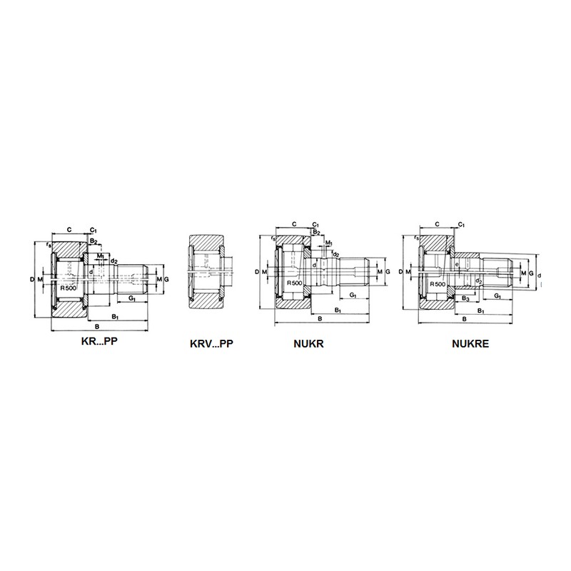 K Series	 Needle Roller Bearing