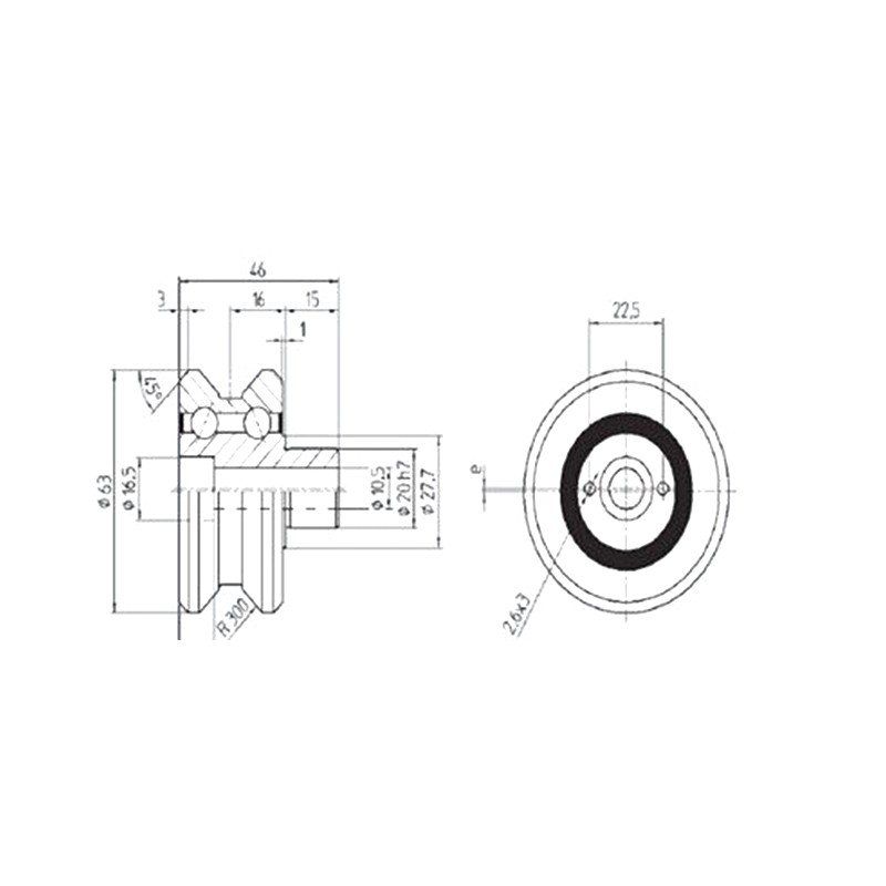 FR Series	 Track Roller Bearings