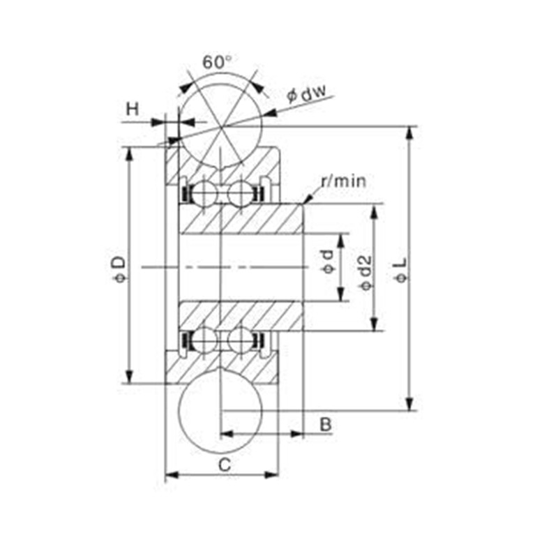 SG Series	 Track Roller Bearings