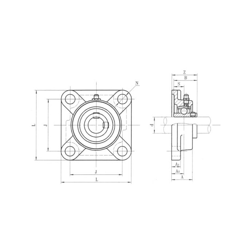 UCF Series	 Pillow Block Ball Bearings