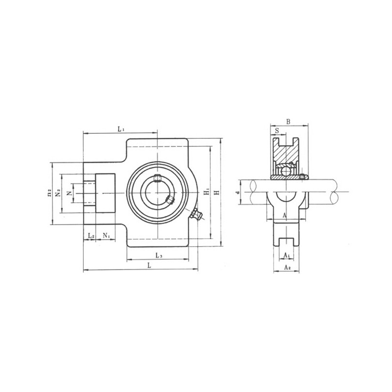 UCT Series	 Pillow Block Ball Bearings