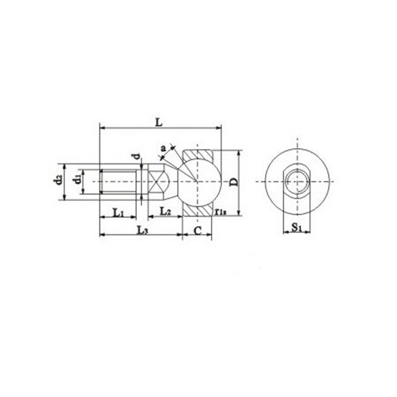 SQD... Series	 Automatic Transmission Ball Head Joint Rod End Bearing