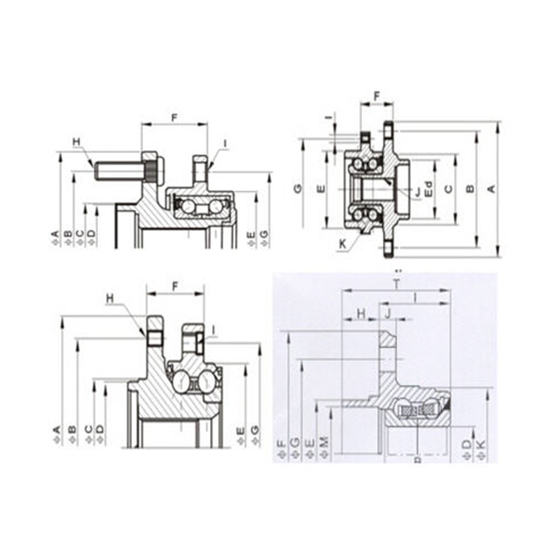 Hub Unit Automotive Bearing		