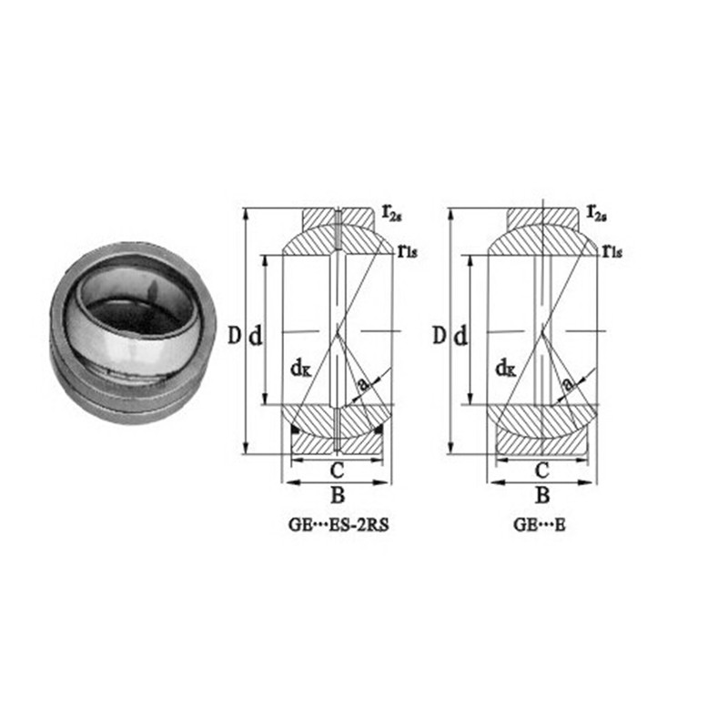 GE...(E)ES	 Automatic Transmission Spherical Plain Bearing