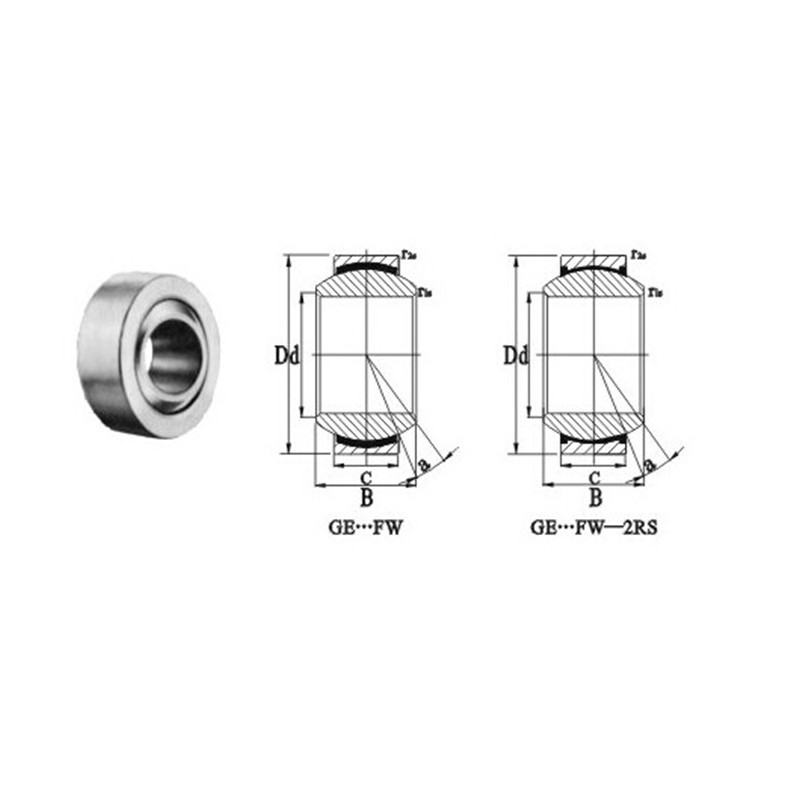 GE...FW-2RS	 Automatic Transmission Spherical Plain Bearing