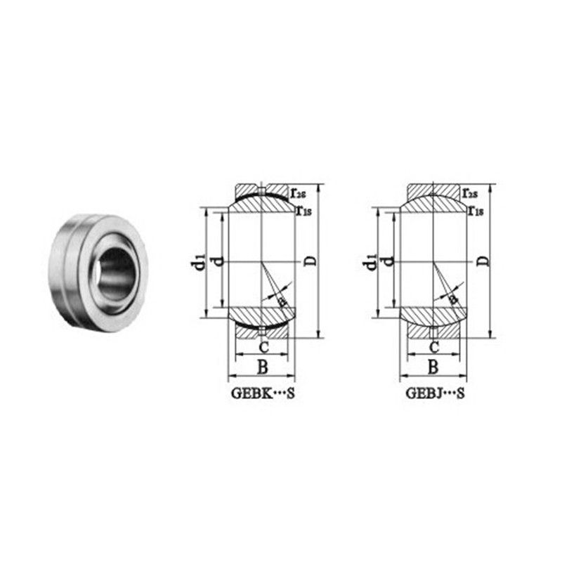 GEBK...S	 Automatic Transmission Spherical Plain Bearing